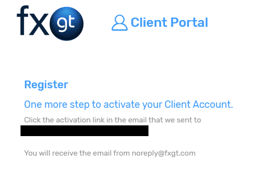 FXGT confirm email addoress