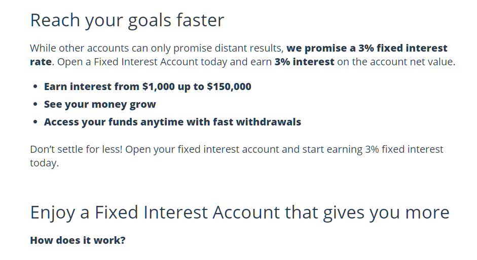 iForex 3% interest program