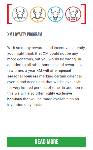 xm loyalty program