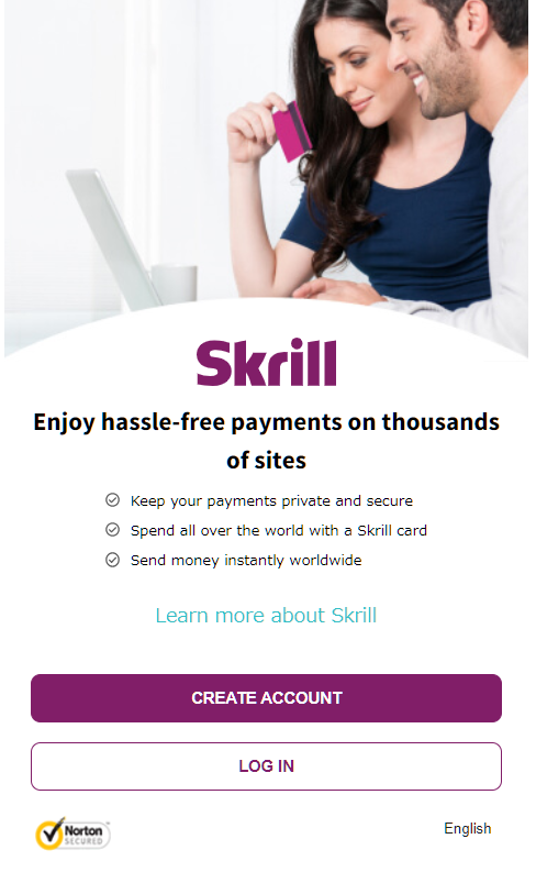 skrill login