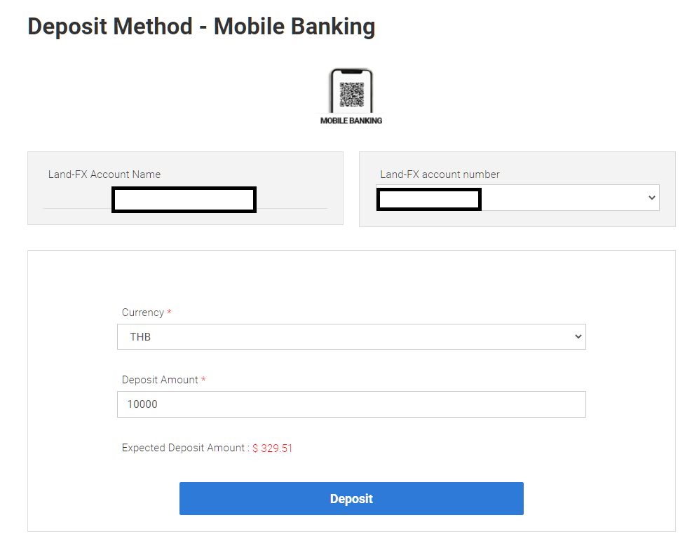 land x mobile banking