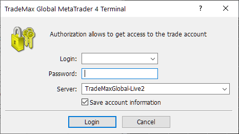 TMGM (TradeMax) MT4/MT5, login